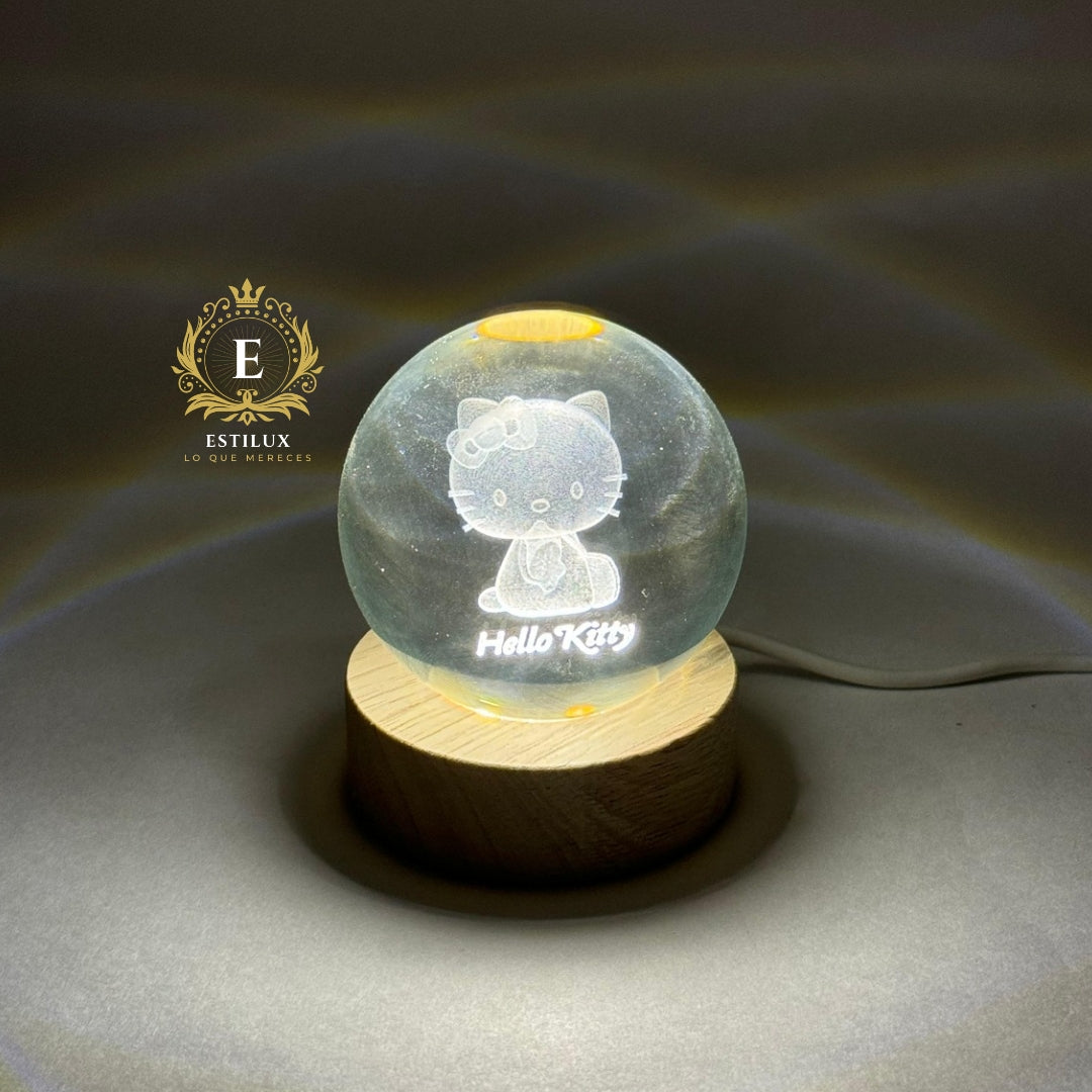Esferas decorativas de luz blanca